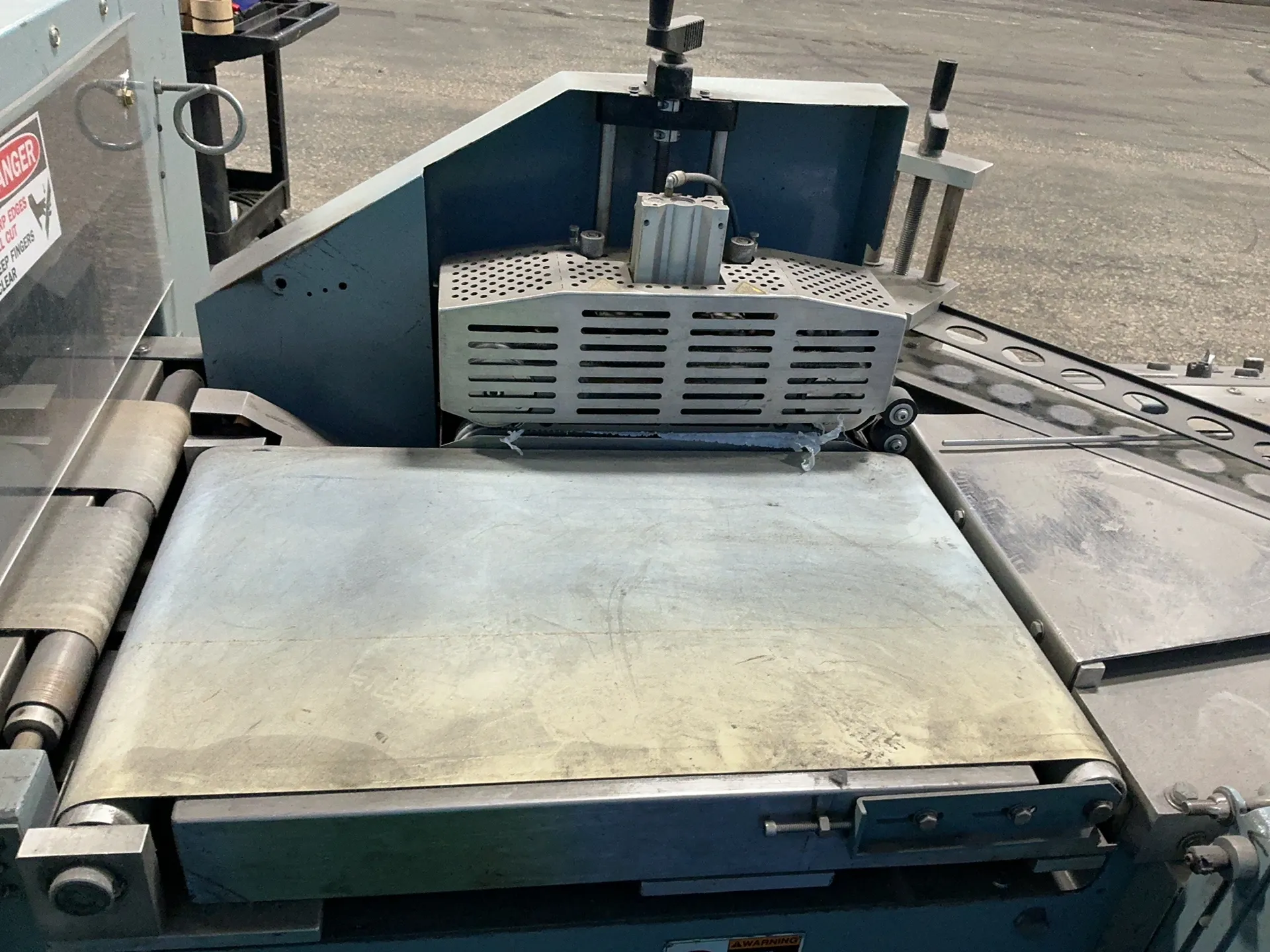 Shanklin #F-1, Side Sealer Wrapper, 14" and 20" Conveyor Belts, 90 PSI Max, 230 V. - Image 6