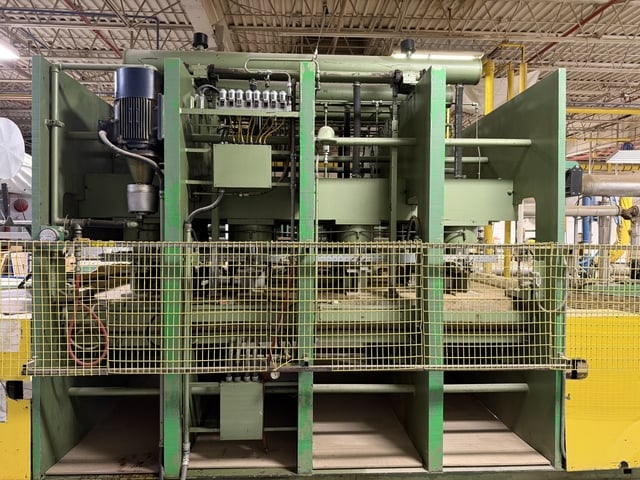 Wemhoner #VOF4-1200-3, Feed Through Hot Press - Image 7