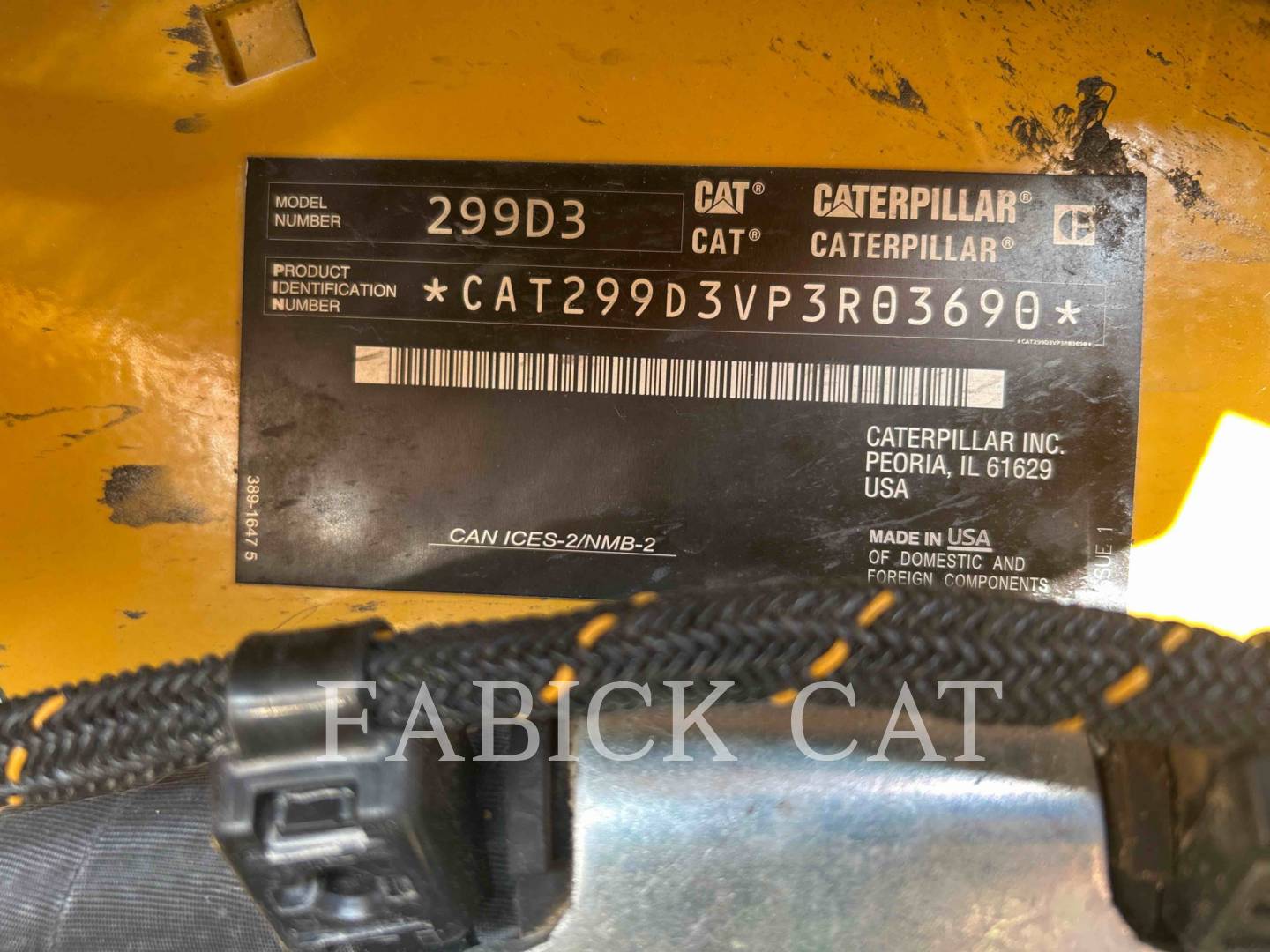 Cat 299D3 OK, 573 hours, S/N: P3R03690, 2024 - Image 6