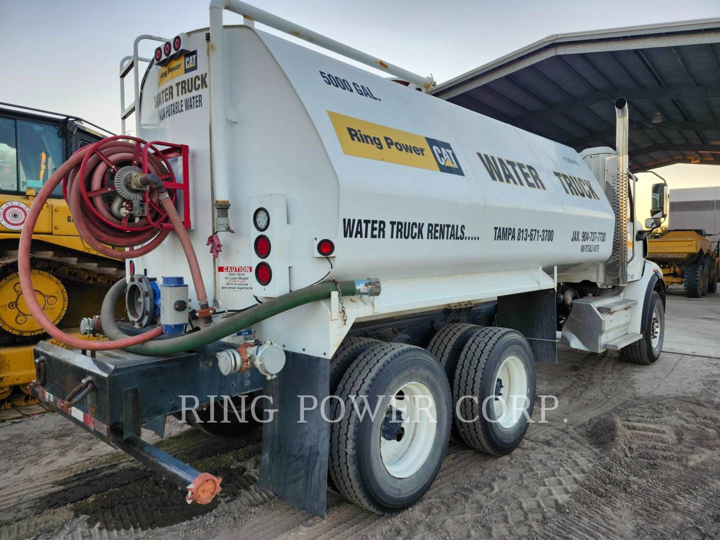 United WT5000, Water Truck, 11023 hours, S/N: PLUE4297, 2023 - Image 3