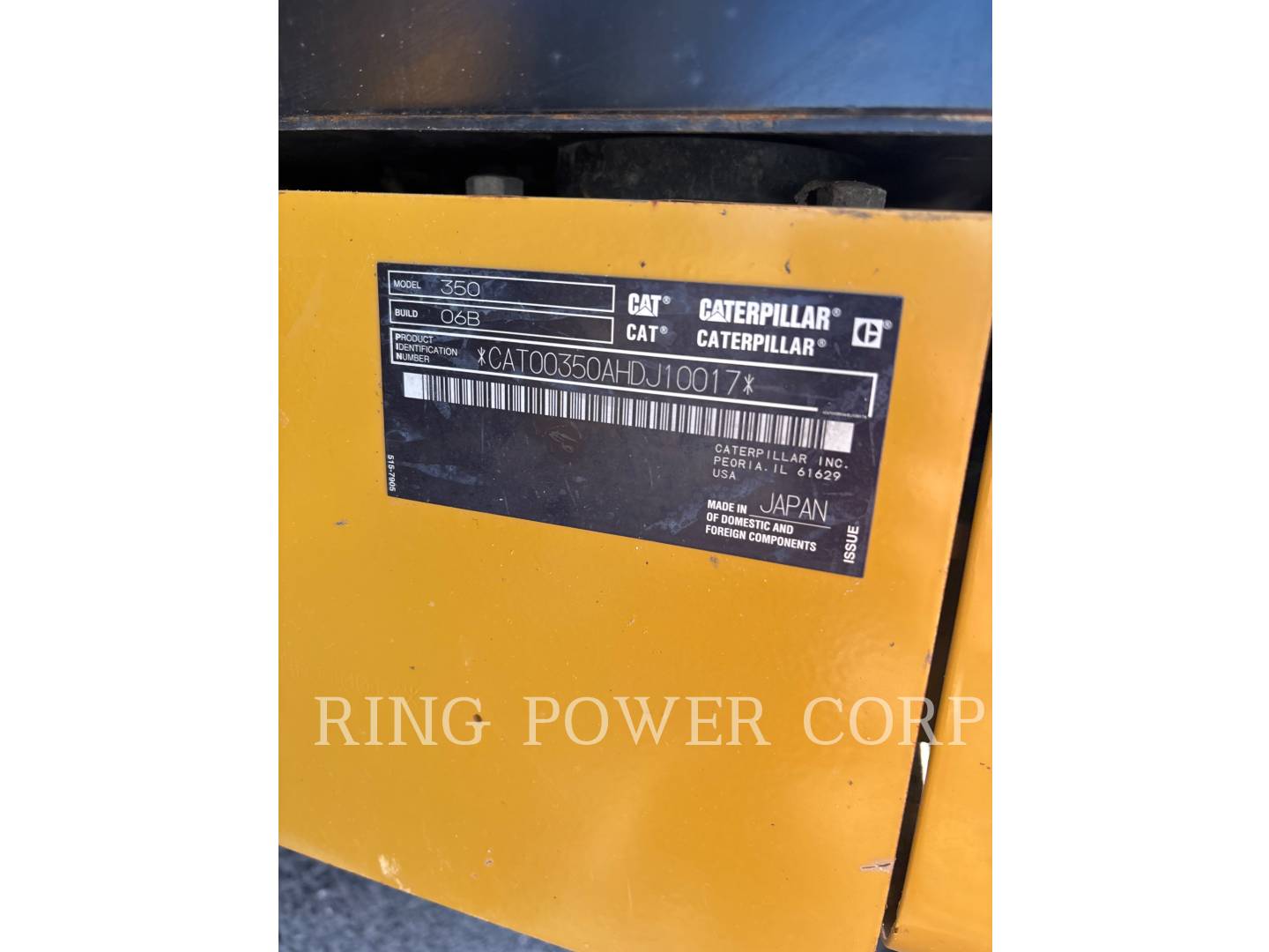 Caterpillar 350-06, 2590 hours, S/N: HDJ10017, 2023 - Image 5