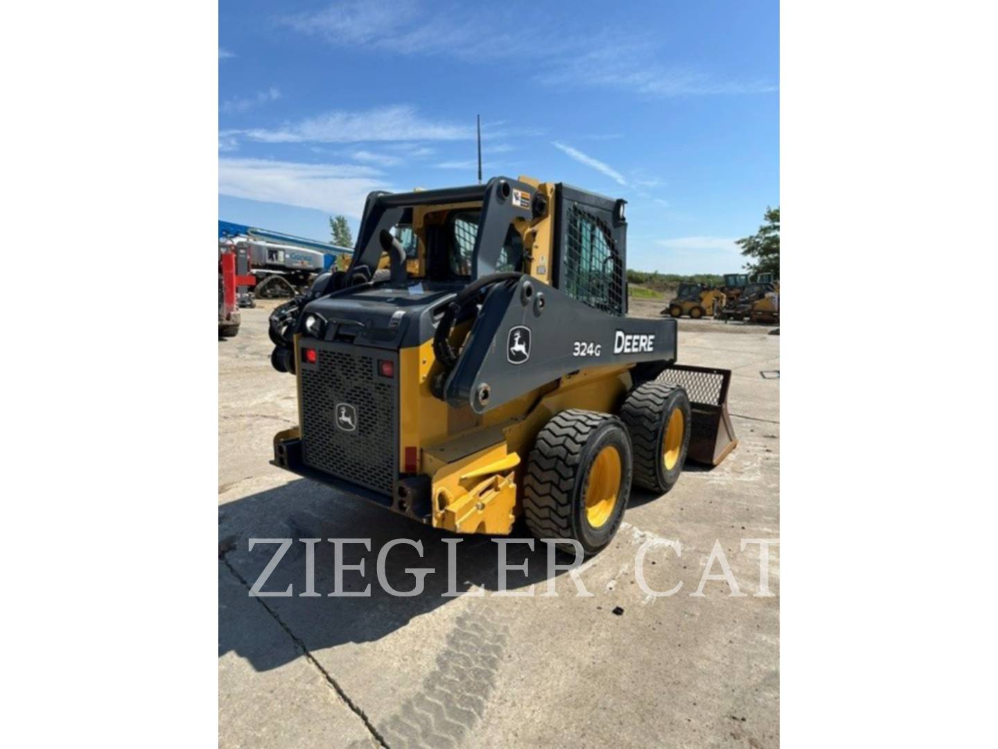 Deere & Co. 324G, Skid Steer Loader, 4083 hours, S/N: 1T0324GKAJJ337189, 2018 - Image 3
