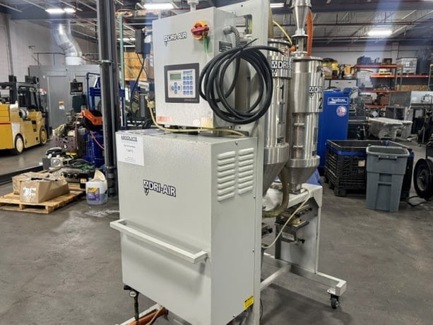 Dri-Air #H-PDII, dual hopper material dryer, 35 cfm, ADC with temperature set back feature, 2016 - Image 4