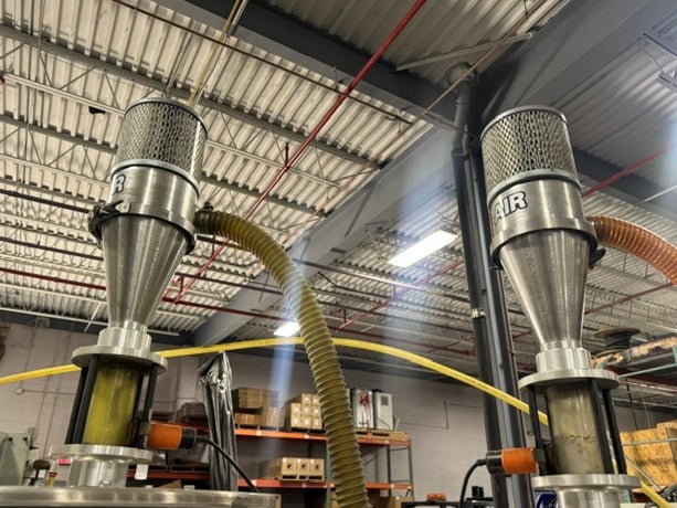 Dri-Air #H-PDII, dual hopper material dryer, 35 cfm, ADC with temperature set back feature, 2016 - Image 7