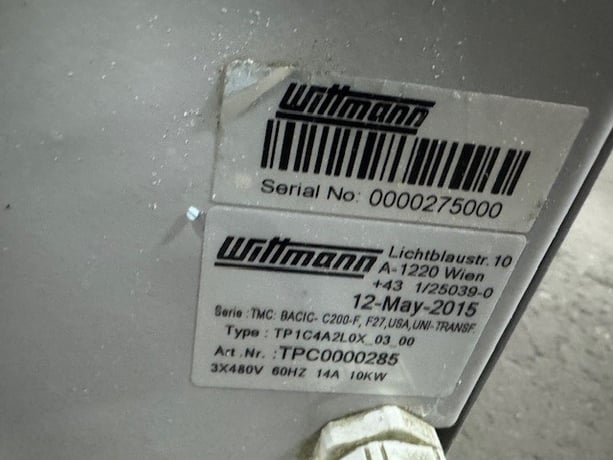 10 KW Wittmann Tempro #Basic-C-200, temperature controller, 34°F to 200°F, 480 V., 14 FLA, 2015 - Image 5