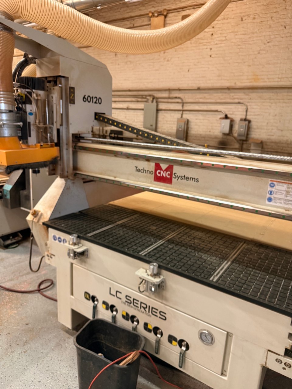 Techno CNC Systems #LC-Series-5x10, router, 5' x 10' table, 12 HP, 8 position tool changer, 2025 - Image 1