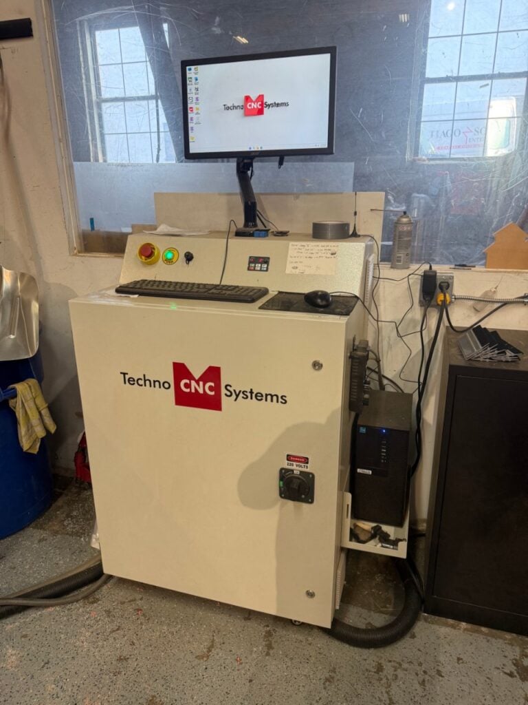 Techno CNC Systems #LC-Series-5x10, router, 5' x 10' table, 12 HP, 8 position tool changer, 2025 - Image 4