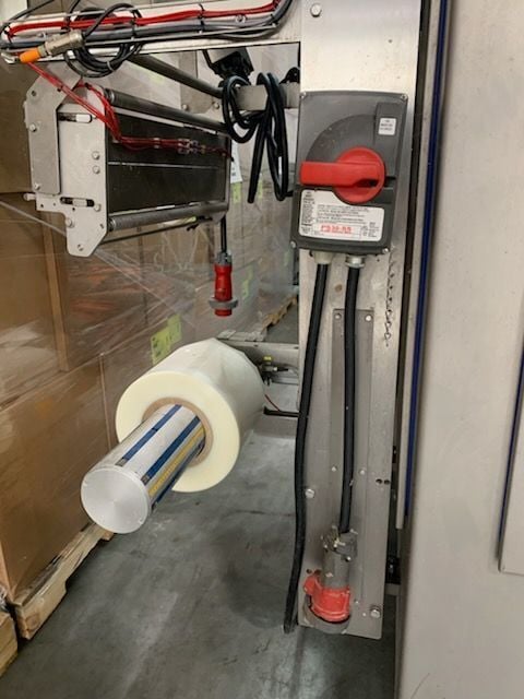 Wolf #VPC-L250, vertical form fill & seal machine, Allen Bradley controls, VideoJet DataFlex Plus printer - Image 2