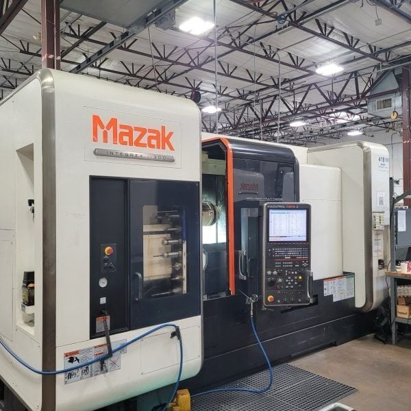 Mazak #Integrex-i-300, multi-axis CNC lathe, 25.9" swing, 59.8" max length, 10" chuck, Y-Axis, live milling - Image 3