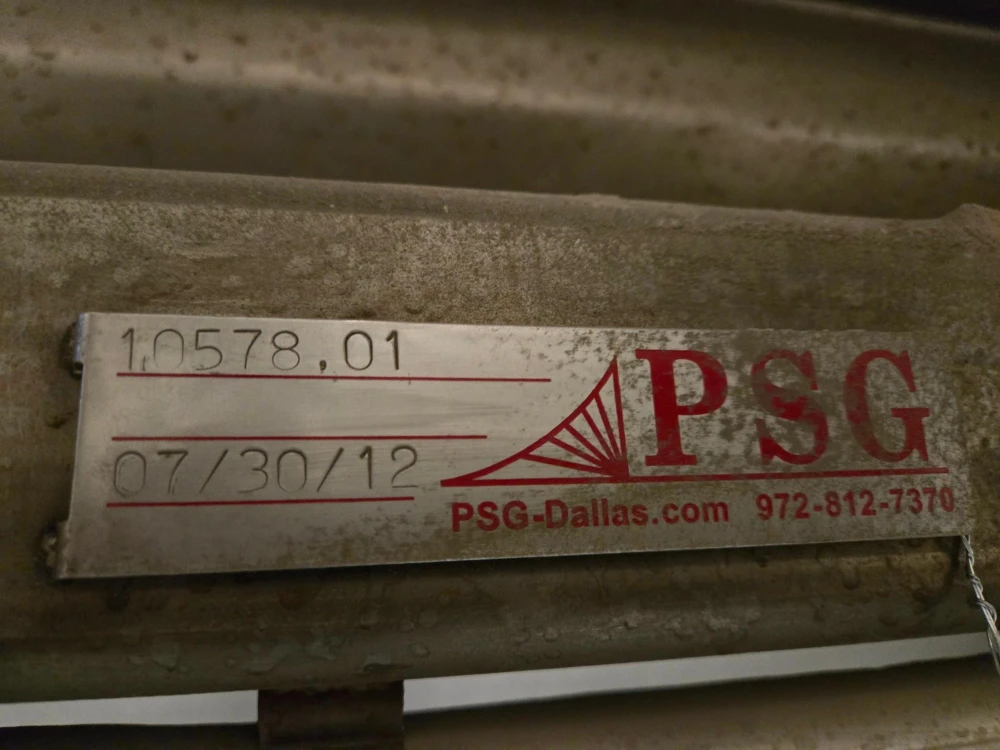 48" PSG #10578.01, Rotex Chain Belt Heated Industrial Screener w/ Blower - Image 5