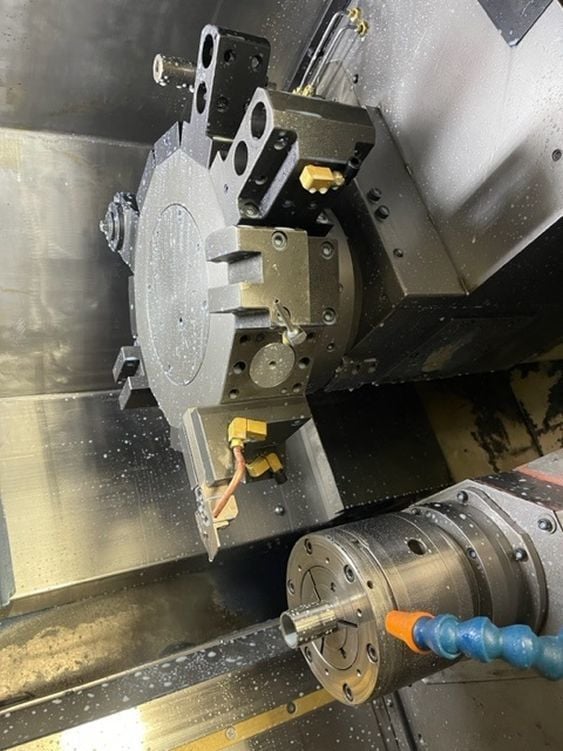 Miyano #BNE-51SY, CNC turning center, 8-Axis, 20" swing, 2" bar, 6" chuck, 20 HP, 2004 - Image 5