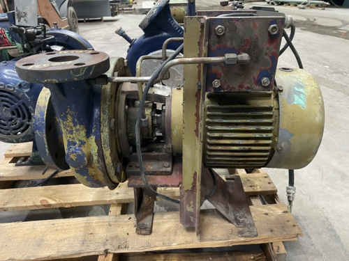 200 GPM, Cornell #2CB-3-4, close-coupled refrigeration centrifugal pump, 3 HP, 1750 RPM, 230/460 V., 4" - Image 1
