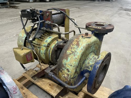 200 GPM, Cornell #2CB-3-4, close-coupled refrigeration centrifugal pump, 3 HP, 1750 RPM, 230/460 V., 4" - Image 7