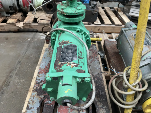 75 GPM, Lederle Hermetic #CNF40-160, canned refrigeration pump, 7 HP, 3400 RPM, 460 V., 3 Ph., 6" diameter - Image 4