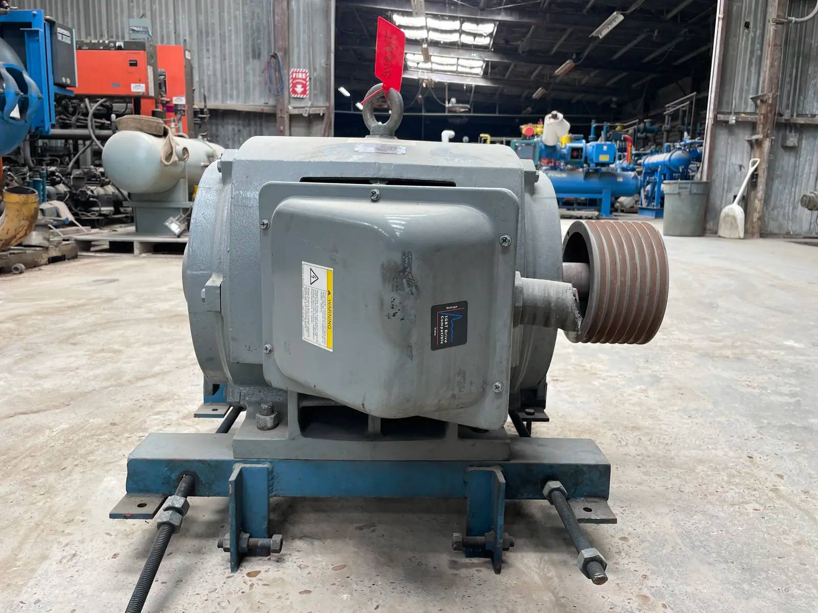 125 HP 1775 RPM General Electric #5KE405AC208, electric motor, Frame 405T, 460 Volts, 145 amps, 60 Hz., 3 - Image 3