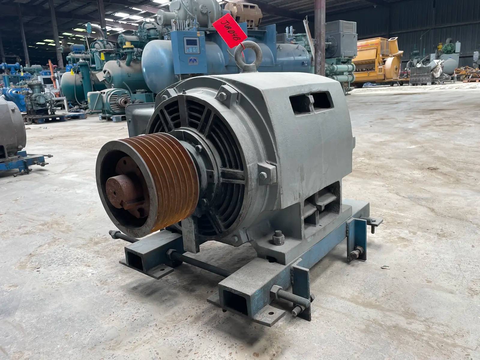 125 HP 1775 RPM General Electric #5KE405AC208, electric motor, Frame 405T, 460 Volts, 145 amps, 60 Hz., 3 - Image 5