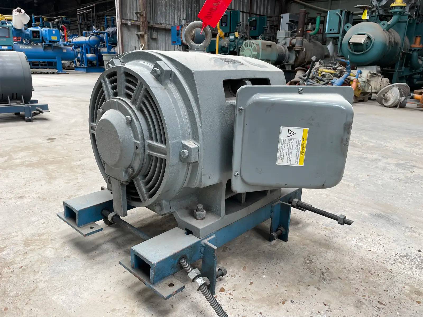 125 HP 1775 RPM General Electric #5KE405AC208, electric motor, Frame 405T, 460 Volts, 145 amps, 60 Hz., 3 - Image 7