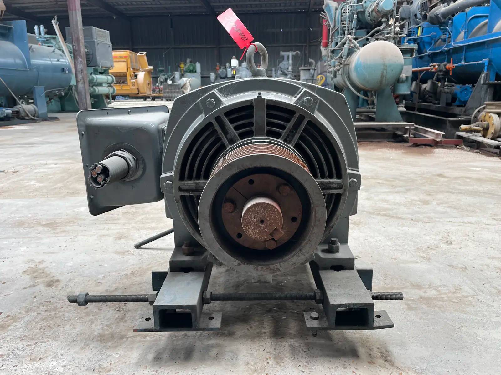 125 HP 1775 RPM General Electric #5KE405AC208, electric motor, Frame 405T, 460 Volts, 145 amps, 60 Hz., 3 - Image 8