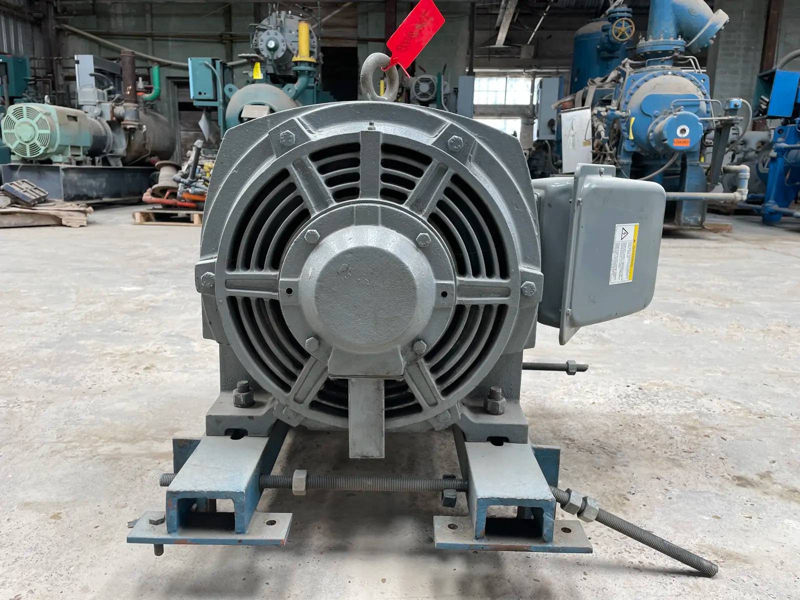 125 HP 1775 RPM General Electric #5KE405AC208, electric motor, Frame 405T, 460 Volts, 145 amps, 60 Hz., 3 - Image 10