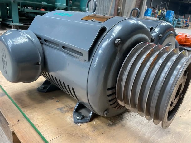 50 HP 1770 RPM Lincoln, AC electric motor, Frame 326T, 230/460 Volts, 125/62.5 amps, 60 Hz., 3 phase (3 - Image 5