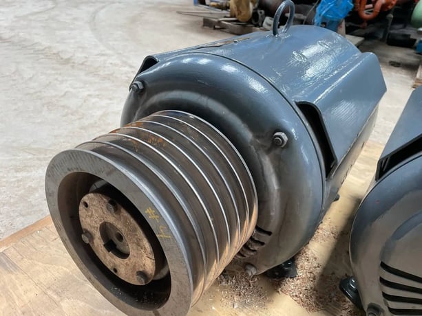 50 HP 1770 RPM Lincoln, AC electric motor, Frame 326T, 230/460 Volts, 125/62.5 amps, 60 Hz., 3 phase (3 - Image 6