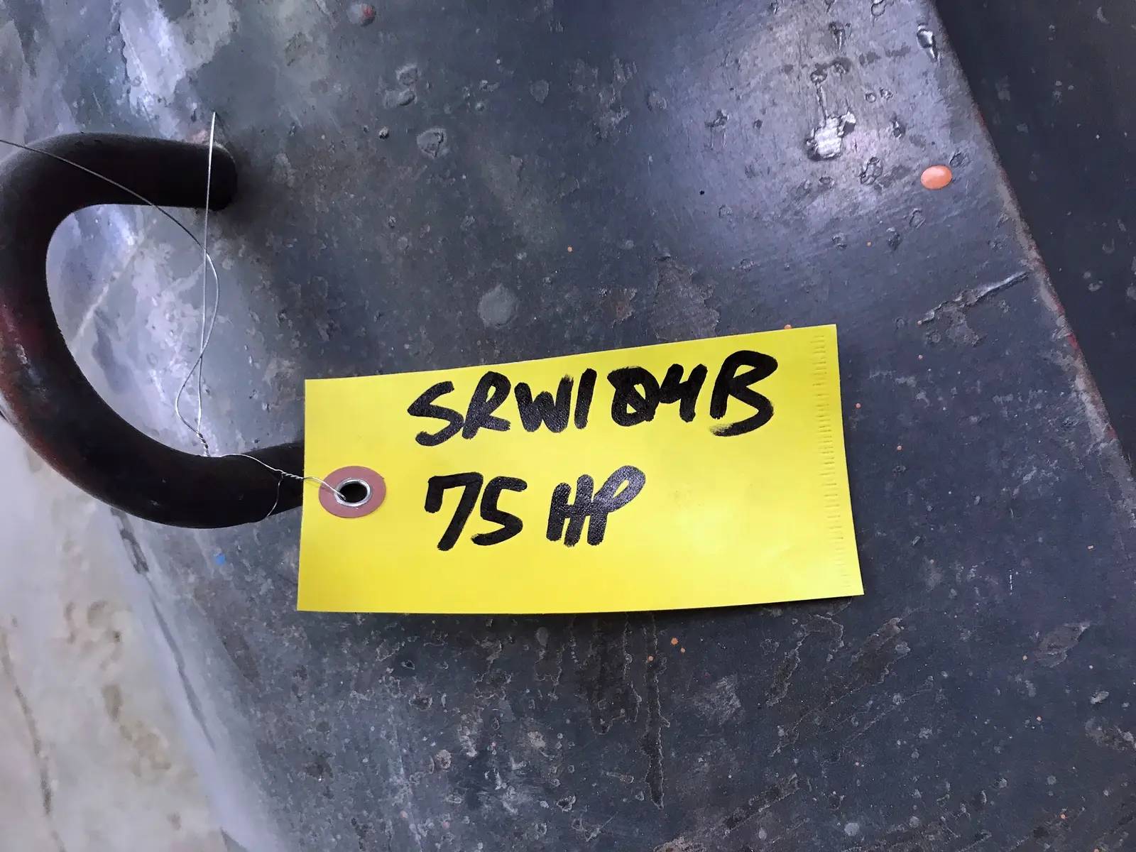 75 HP 1175 RPM Lincoln, A/C electric motor, Frame 405T, 230/460 Volts, 184/92 amps, 60 Hz., 3 phase - Image 8
