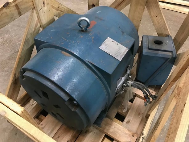 150 HP 1185 RPM Magnetek #D-390832-02, Century Industrial E-Plus electric motor, Frame 445T, 460 Volts, 173.2 - Image 4