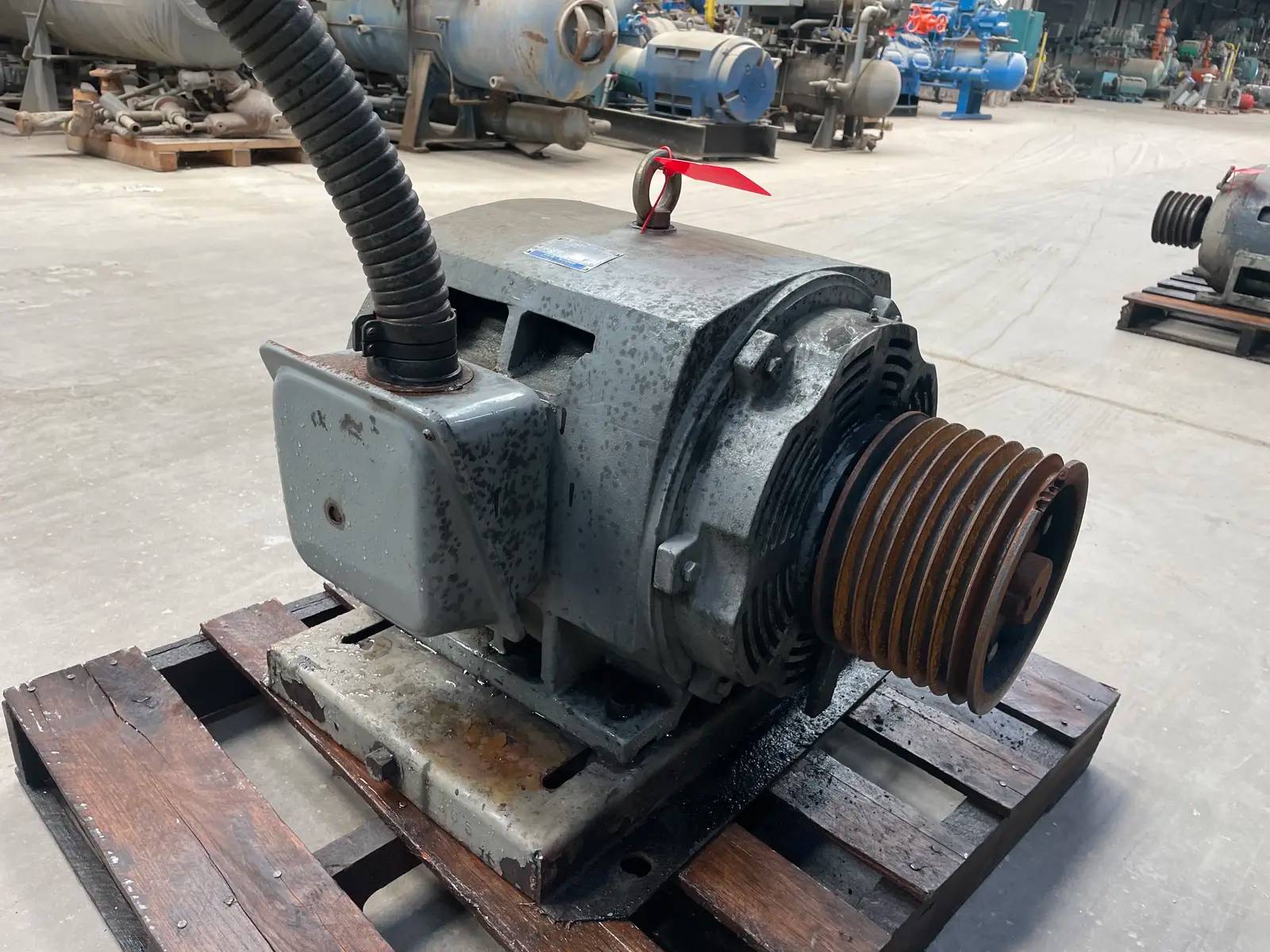 75 HP 1775 RPM Teco, premium efficiency 3 phase induction motor, Frame 365T, 230/460 Volts, 176/88 amps, 60 - Image 8