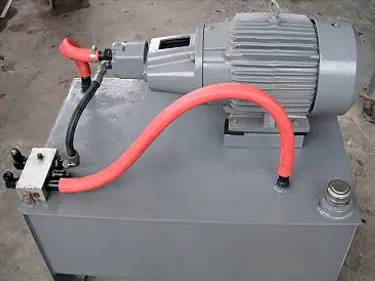 10 HP Hydraulic power unit, 40 gallon, Reliance motor, 1755 RPM, 230/460 V., 60 Hz., 3 Ph., 1-1/2" - Image 5