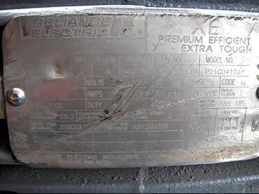 10 HP Hydraulic power unit, 40 gallon, Reliance motor, 1755 RPM, 230/460 V., 60 Hz., 3 Ph., 1-1/2" - Image 7