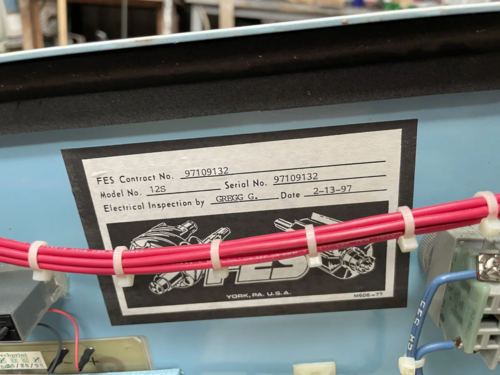 FES #Micro-Master, screw compressor micro control panel, 120 V., 50/60 Hz., 3 Ph., 1997 - Image 8