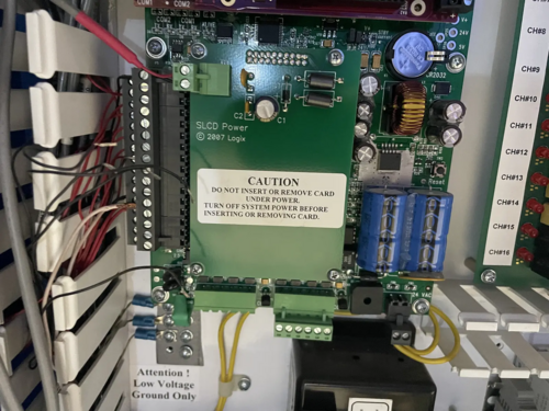 Logix #CCS, screw compressor micro control system, 120 V., previously on Frick RWB-II-134 package - Image 9