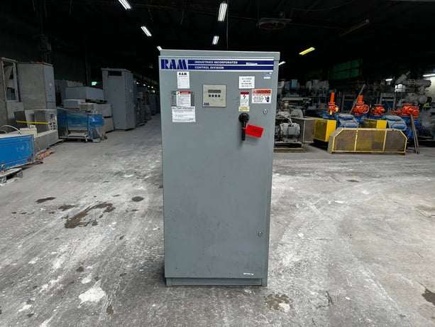 Ram Industries, digital bypass solid state screw compressor motor starter, 250 HP, 460 Volts, 285 FLA, 60 - Image 5