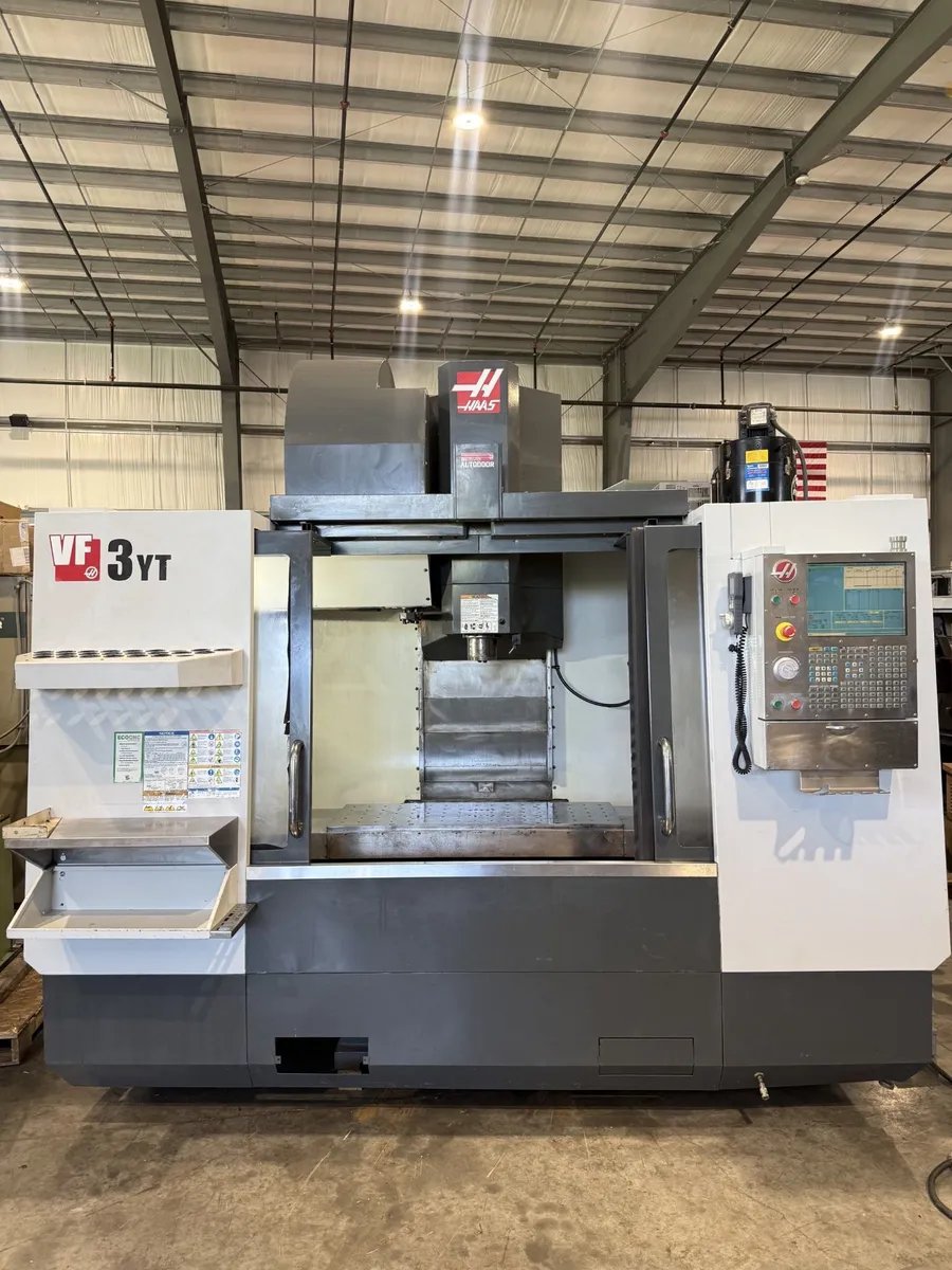Haas #VF-3YT, CNC Vertical Machining Center, 40" X, 26" Y, 25" Z, 54" x 24" table, 10,000 RPM, CAT-40, 30 - Image 2