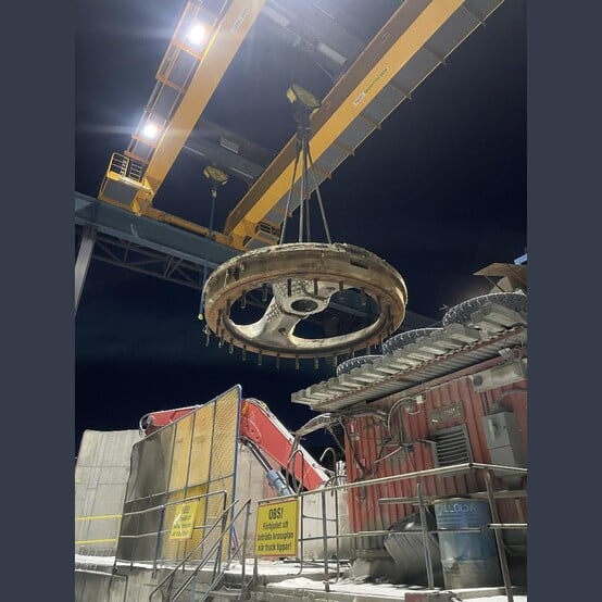 60" x 109" Allis Superior #60-109-Superior-M-II, Gyratory Crusher, hydroset, 6,425 TPH @ 10" discharge, 750 - Image 6
