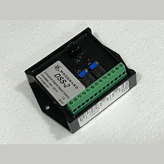 Woodward #DSS-2, Two-Channel Digital Speed Switch, 9-30 VDC, 1-10 amp resistive relay contacts - Image 3