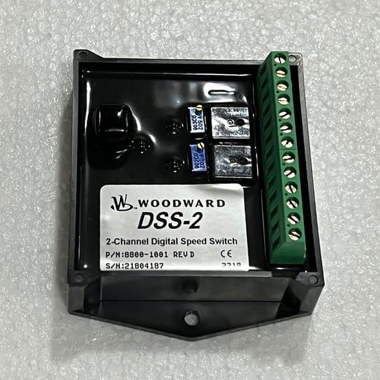 Woodward #DSS-2, Two-Channel Digital Speed Switch, 9-30 VDC, 1-10 amp resistive relay contacts - Image 4