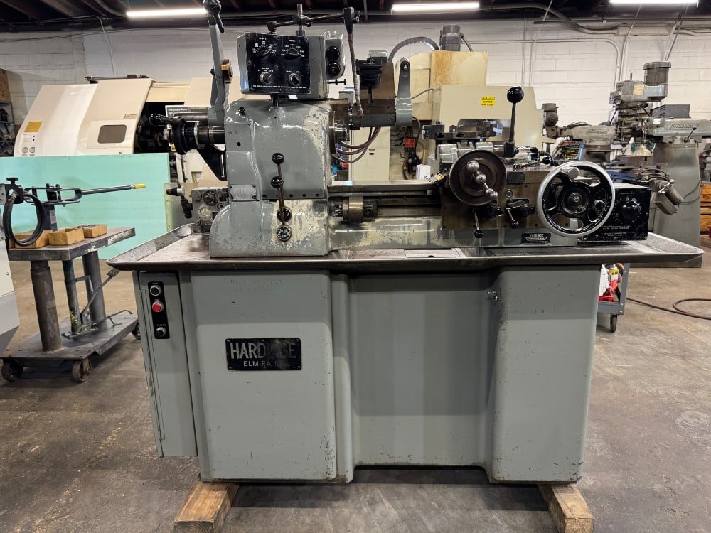 Hardinge #HC-AT, Super-Precision Chucking Machine, 9" max. fixture diameter, 6" max. external threading - Image 1