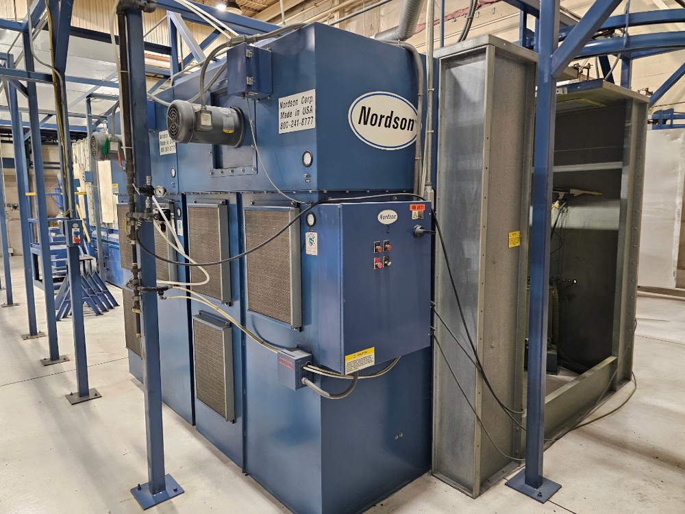 Nordson Manual Powder Booth, 4' x 6' opening - Image 2
