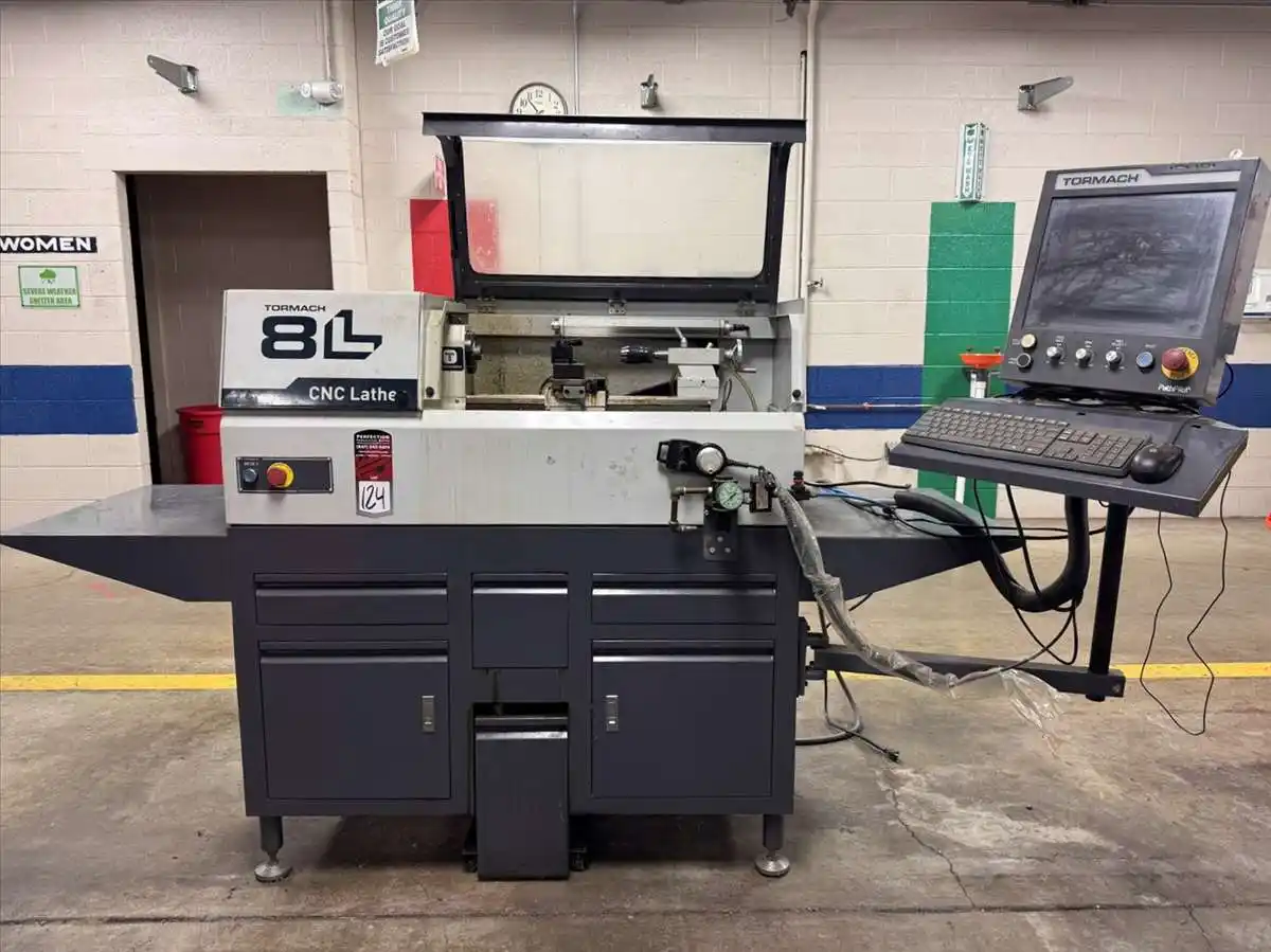 Tormach #8L, CNC lathe, Path Pilot Control, 8" swing, 1" spindle bore, quick change tool post, tailstock, 2022 - Image 2