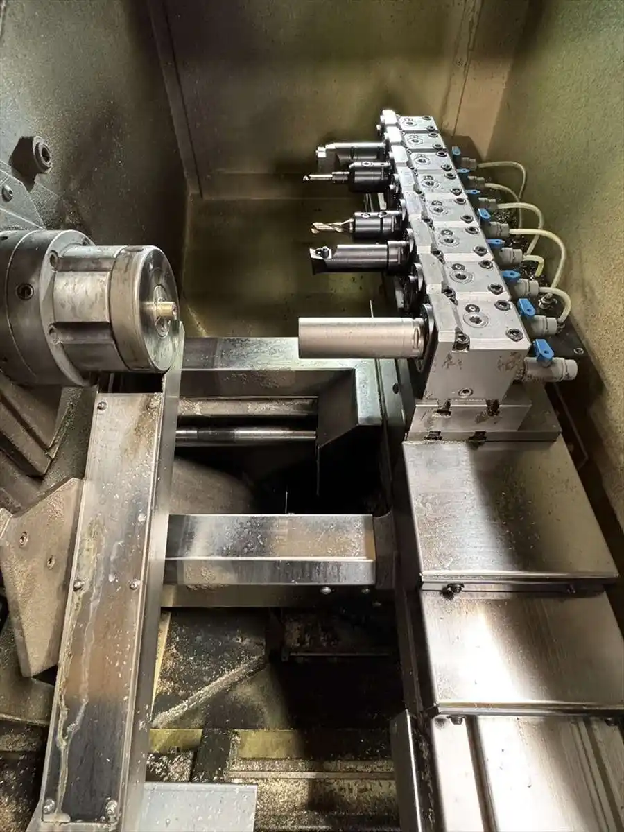 DMG, Mori #G-07, high precision flat tooling CNC lathe, DMG Fanuc F0iTF Control, 1.5" bar, 3.9" workpiece - Image 3