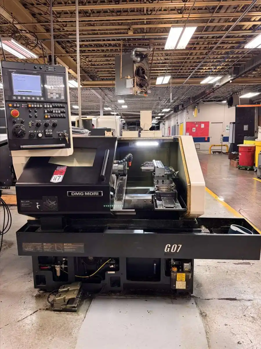 DMG, Mori #G-07, high precision flat tooling CNC lathe, DMG Fanuc F0iTF Control, 1.5" bar, 3.9" workpiece - Image 9