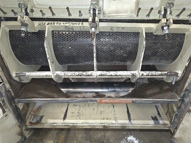 14" x 42" Rotogran #WO-1442-RF, roll feed granulator, 30 HP, 12 knife open rotor, 4 bed knives, 41" infeed - Image 10