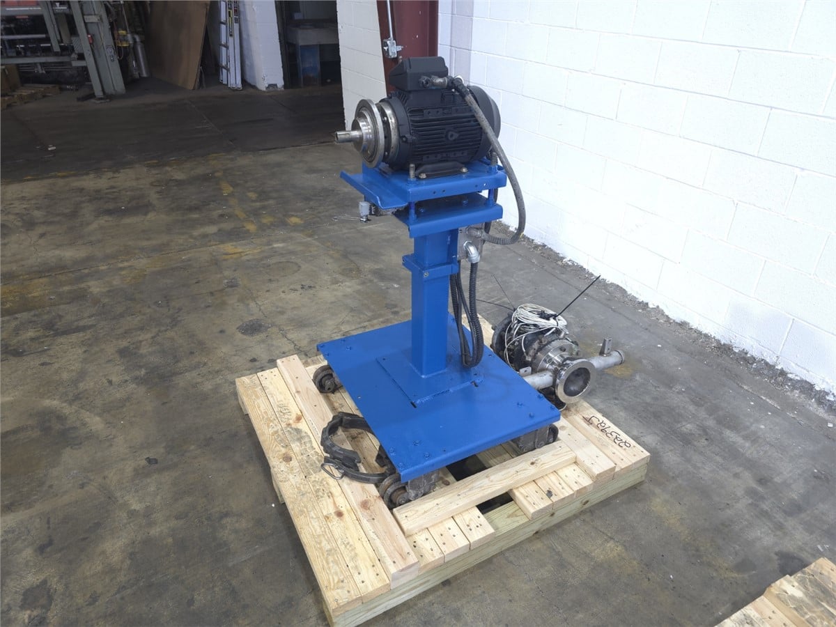 Gala #6, underwater pelletizer, SLC-6 cutting head, 5.5 HP, 12.2-ECLN spin dryer, 4,000 lb./hr., 100 GPM - Image 6