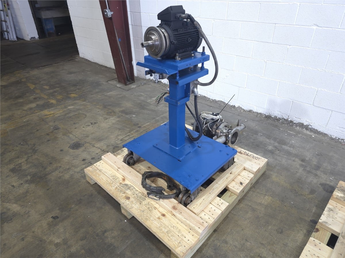 Gala #6, underwater pelletizer, SLC-6 cutting head, 5.5 HP, 12.2-ECLN spin dryer, 4,000 lb./hr., 100 GPM - Image 8