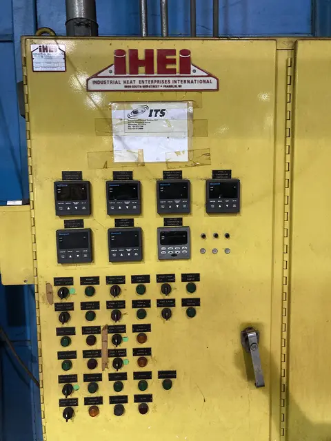 Powder coat finish line, 5-stage washer, iHEi natural gas bake & dry-off ovens, Nordson batch booth, 14 FPM - Image 8