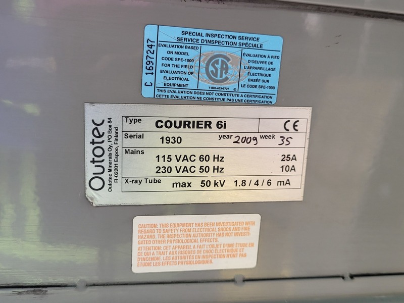 Outotec #Courier-6i, On-Stream XRF Analyzer, up to 24 slurry samples, calcium to uranium range, 50 kV X-ray - Image 2