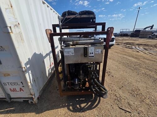 Isuzu #4HK1XYBW-02, diesel generator, hyd pump - Image 3