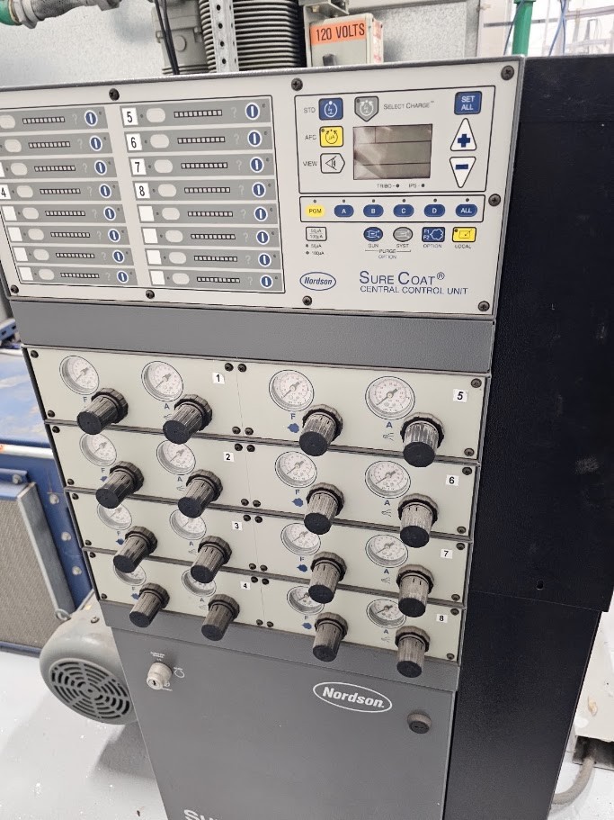 Nordson #20-6000, Versa Coat Powder Booth, 15 amps., 6000 cfm - Image 4