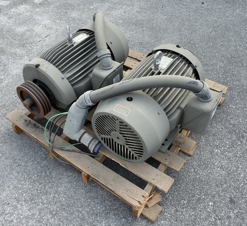 50 HP 1760 RPM Toshiba, Frame 326T, TEFC, 230/460 Volts, 3 phase Induction Motor, 118/59 amp, TIKK, (2 - Image 5